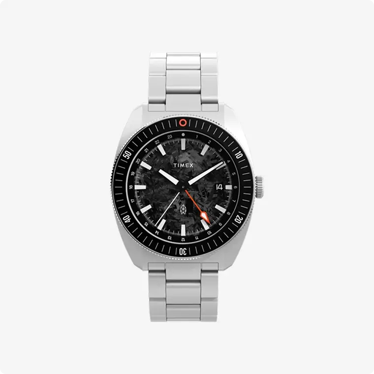 The James Brand x Timex Automatic GMT