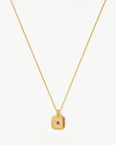 Pave Diamond Linked Necklace