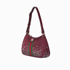Ophidia crystals small shoulder bag