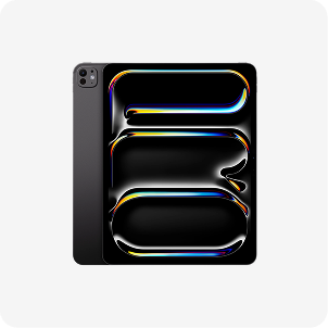 Apple - 13-inch iPad Pro Wi‑Fi 1TB with nano-texture&nbsp;glass - Space&nbsp;Black